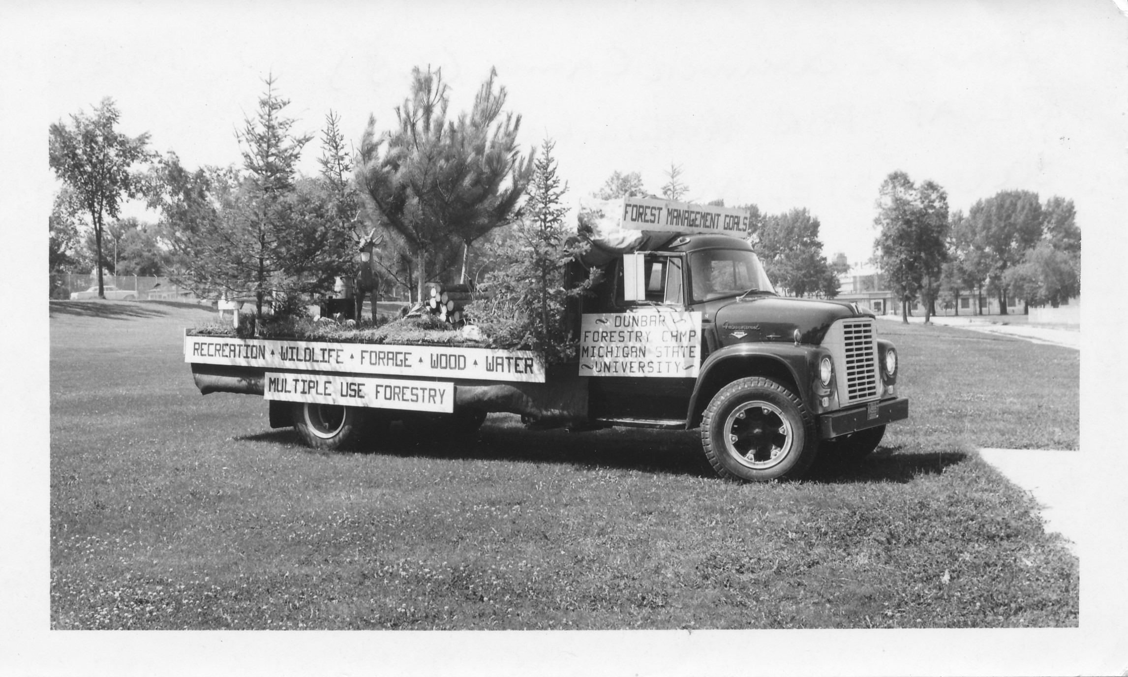 Float for Sault Sainte Marie parade